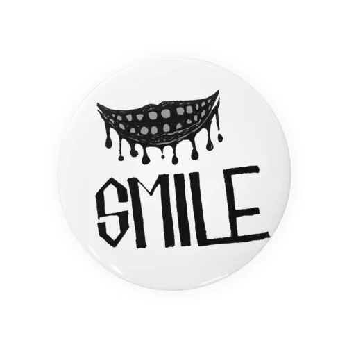 SMILE Tin Badge