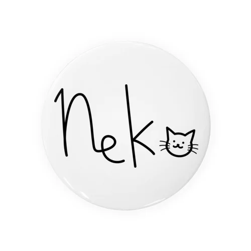 nekoT-黒- Tin Badge