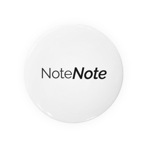 NoteNote Tin Badge