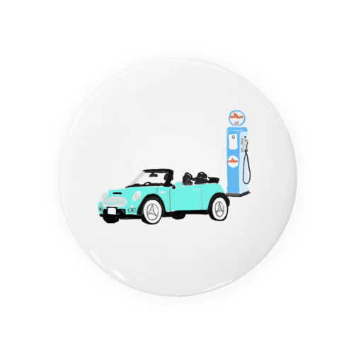 車50s' Tin Badge