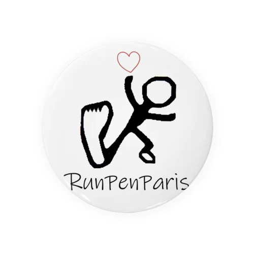 RunPenParis No.000 缶バッジ