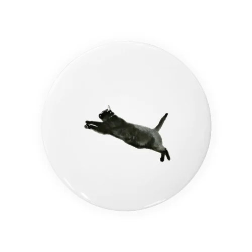 リアル黒猫2 Tin Badge