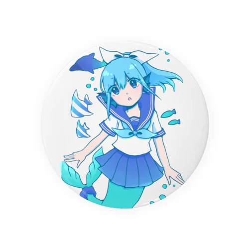 オリジナル人魚ちゃんグッズ Tin Badge