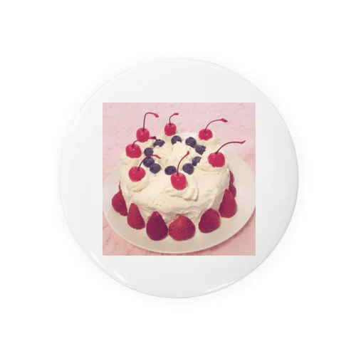 Cherry cake Tin Badge