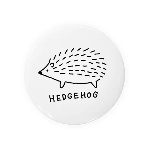 HEDGEHOG Tin Badge