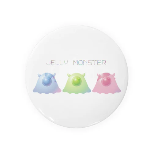 jelly monster2 缶バッジ