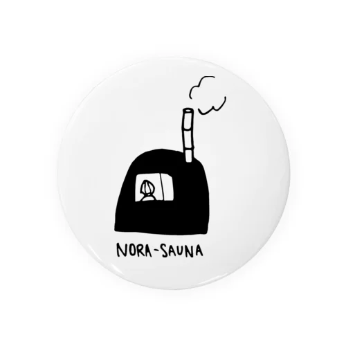 【ビジター】NORA-SAUNAシリーズ Tin Badge