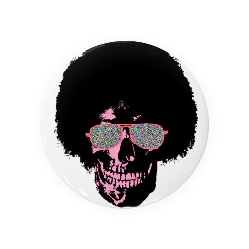 Funky Skull!!!! Tin Badge