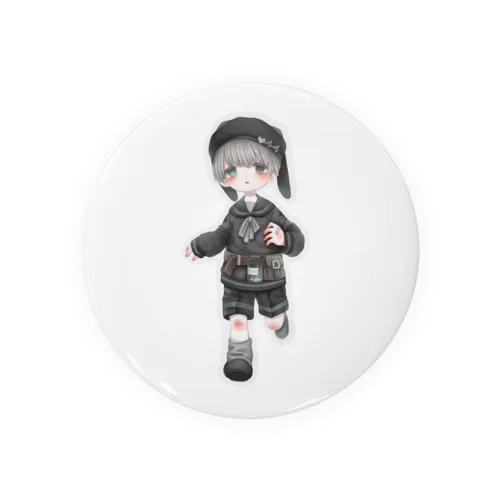 男の子 Tin Badge