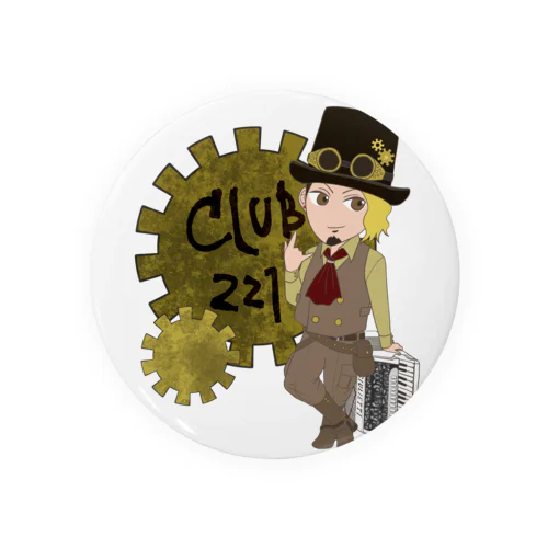 club221 オフィシャルグッズ Tin Badge