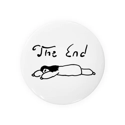 The end Tin Badge