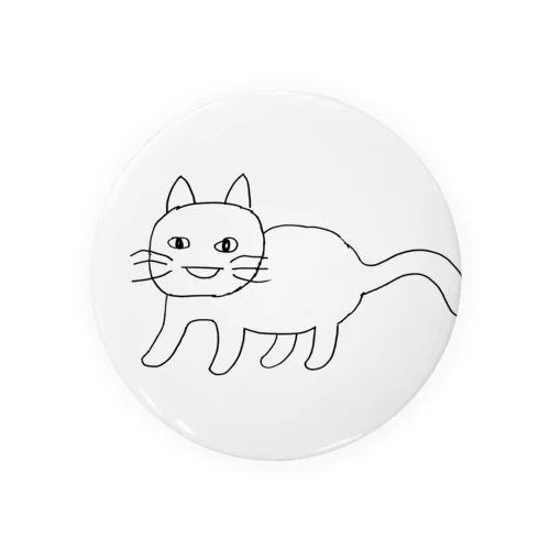 人型ねこちゃん Tin Badge