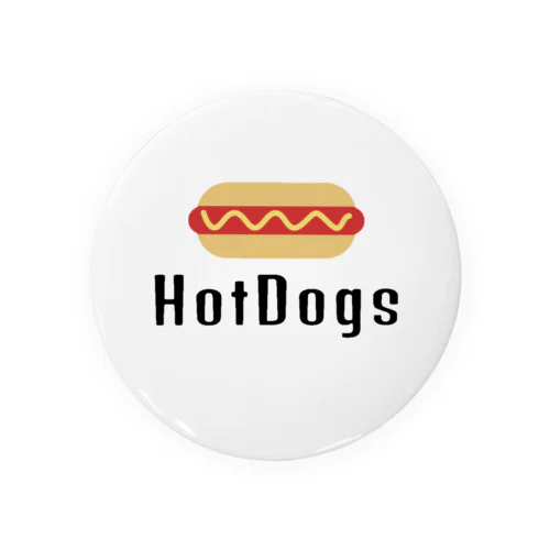 HotDogs Tin Badge