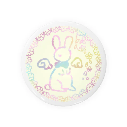 うさぎの花園 Tin Badge