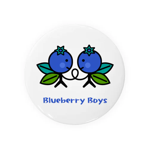 Blueberry Boys Tin Badge