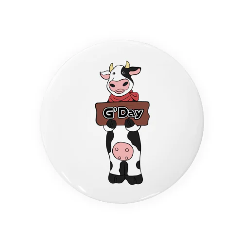 グッデイcow Tin Badge