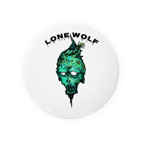 Lone wolf 缶バッジ