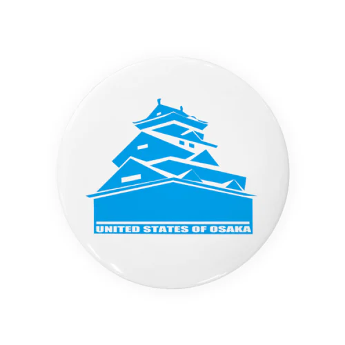 U.S.O Tin Badge