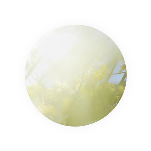 mimosa. Tin Badge
