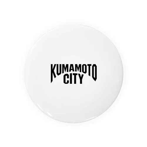 熊本　KUMAMOTO　クマモトシティ 缶バッジ