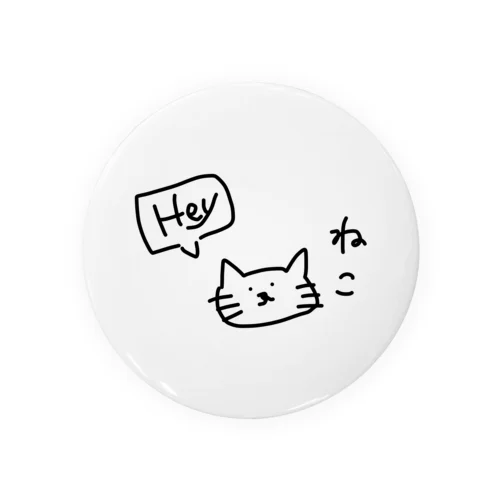 へいねこ Tin Badge