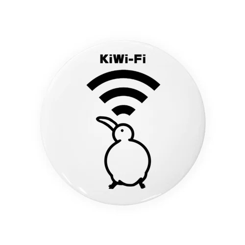 KiWi-Fi Tin Badge