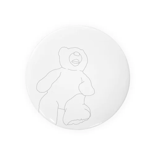 my bear Tin Badge