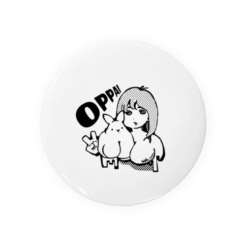 うさぱい&わこぱい Tin Badge