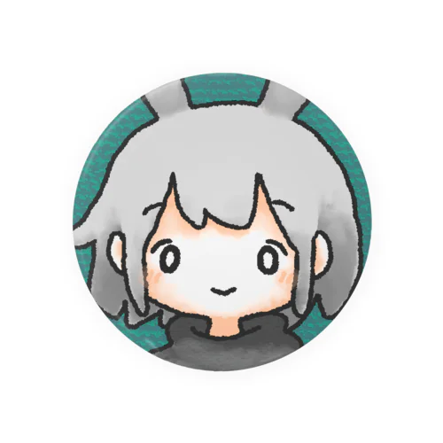 うさぎのきゅーぶ Tin Badge