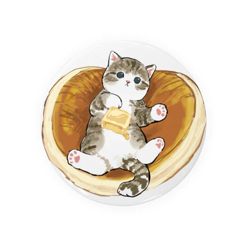 にゃんこパンケーキ Tin Badge