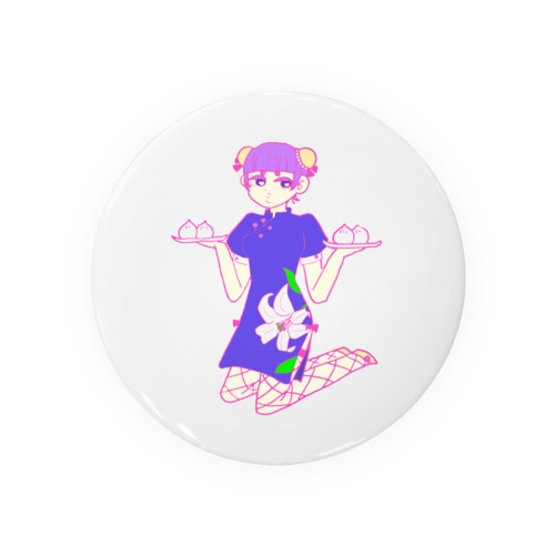 チャイナガール Tin Badge