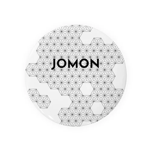 JOMON ASANOHA PATTERN Tin Badge