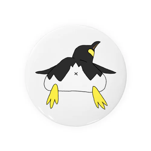 ペンギンのおしり Tin Badge