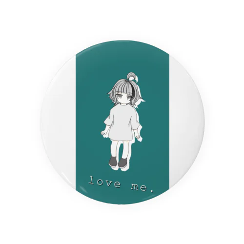 らぶみぃ。 Tin Badge