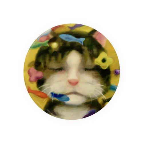 ネコちゃんのアイコン Tin Badge