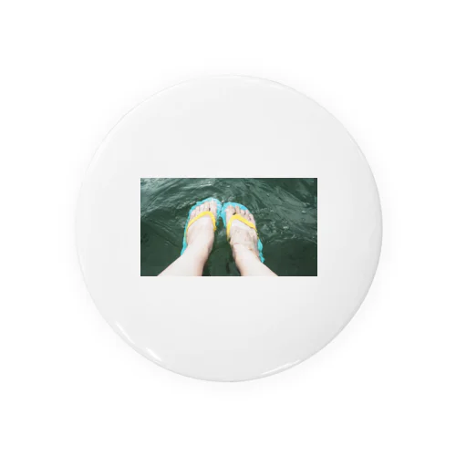 swim Tin Badge