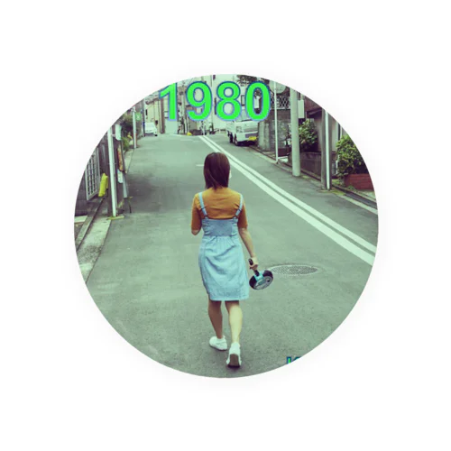 カンケ ep「1980」ジャケット Tin Badge