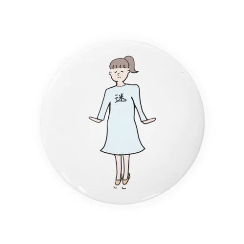 迷子(まよこ)さん Tin Badge