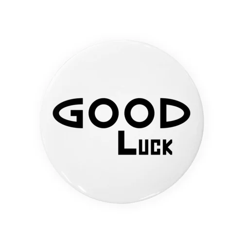 GOOD Luck 缶バッジ