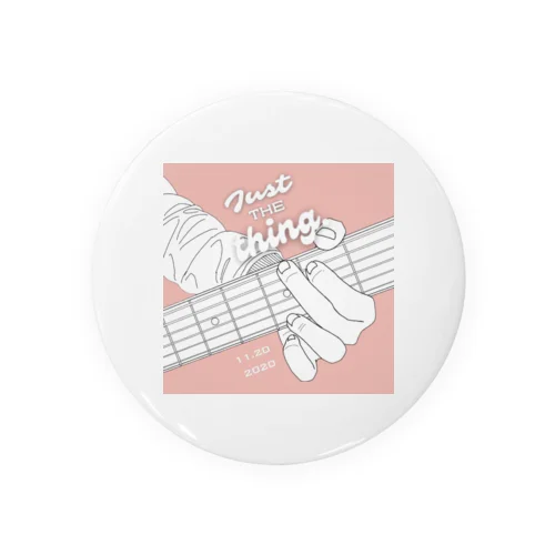 pink 44mm Tin Badge