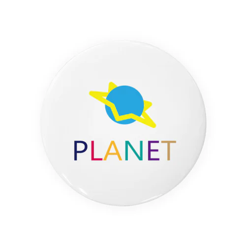PLANET 缶バッジ