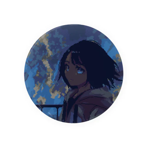 蒼と少女 Tin Badge