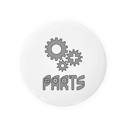 PARTS Tin Badge