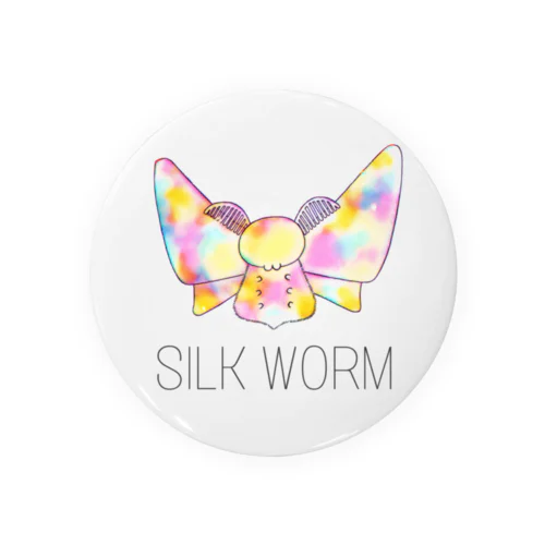 SILK WORM 缶バッジ