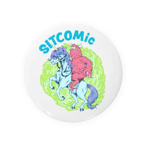 UNICORN&Pluffy Tin Badge