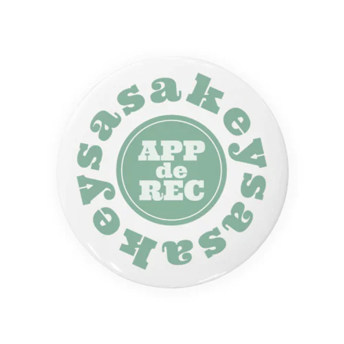 sasakey マルチグッズ Tin Badge