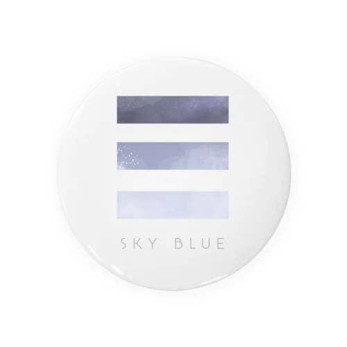 SKY BLUE 캔뱃지