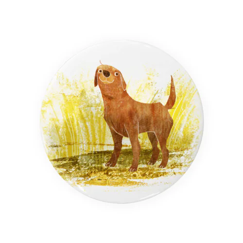 LABRADOR the best dog Tin Badge