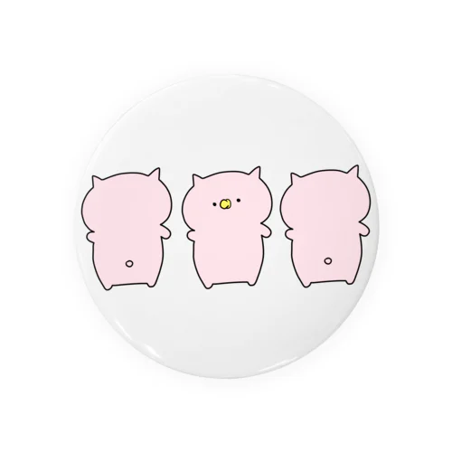 やわらかきめらちゃん Tin Badge