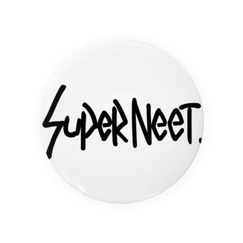 SUPER NEET BLACK 缶バッジ